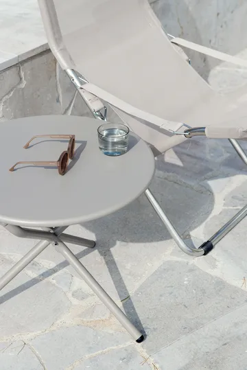 Fiesta sun lounger - White-beige - Fiam