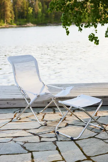 Fiesta sun lounger - White - Fiam