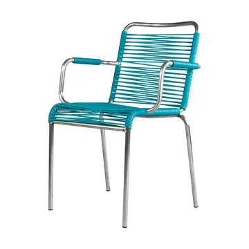 Mya Spaghetti armchair - Turquoise - Fiam