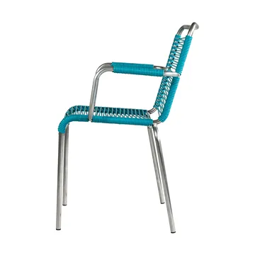 Mya Spaghetti armchair - Turquoise - Fiam
