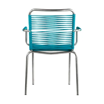 Mya Spaghetti armchair - Turquoise - Fiam