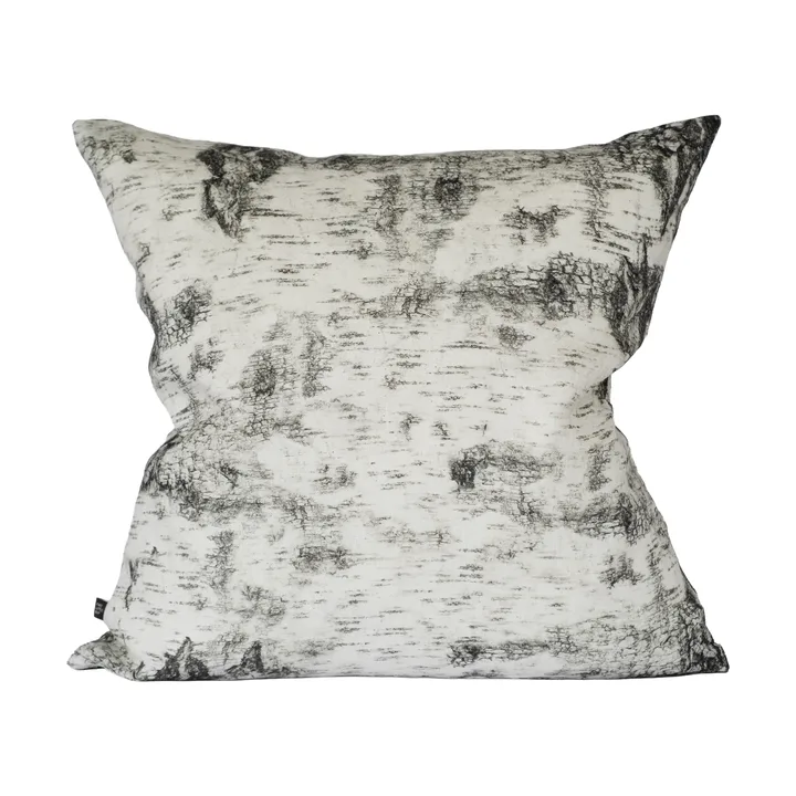 Bark cushion cover 48x48 cm - Black-white - Fine Little Day
