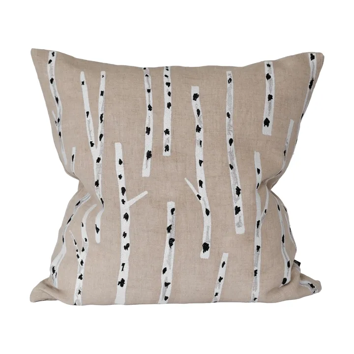 Birch cushion cover 48x48 cm - Natural - Fine Little Day