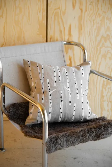 Birch cushion cover 48x48 cm - Natural - Fine Little Day