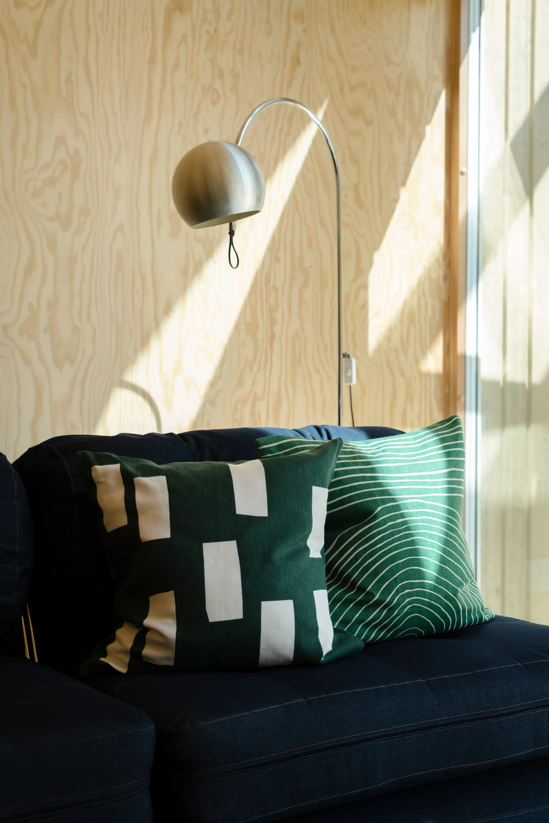 Block cushion cover 48x48 cm, Green Fine Little Day