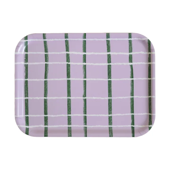 Checkered tray 20x27 cm - Mix - Fine Little Day