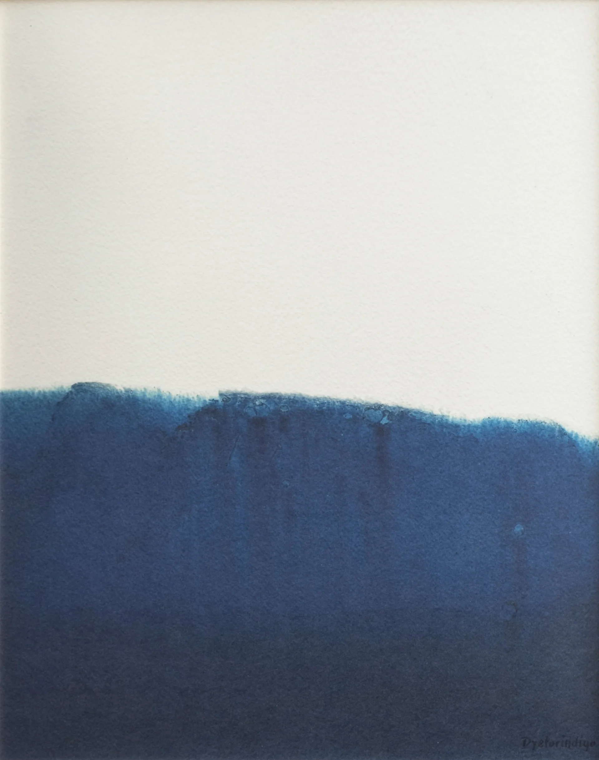 Dyeforindigo ocean 1 poster 40x50 cm, Blue-white Fine Little Day