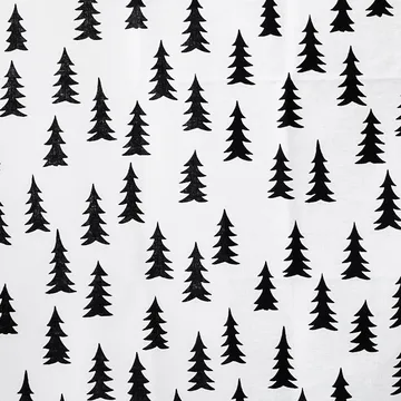 Gran fabric - white-black - Fine Little Day