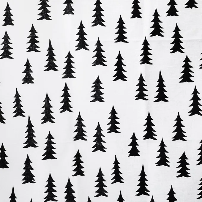 Gran fabric - white-black - Fine Little Day