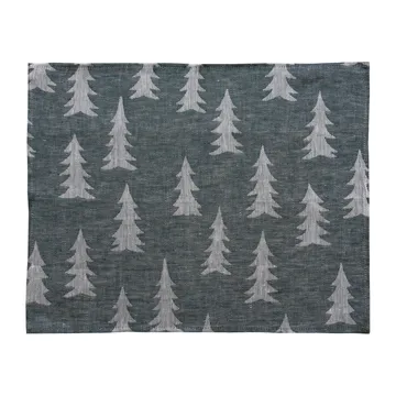 Gran placemat 37x47 cm - Green-white - Fine Little Day