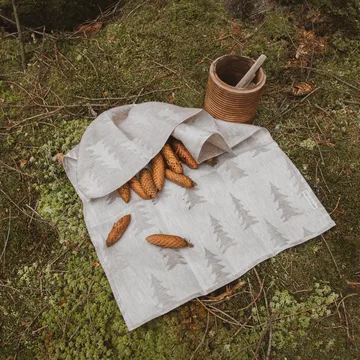 Gran tea towel linen - sand - Fine Little Day
