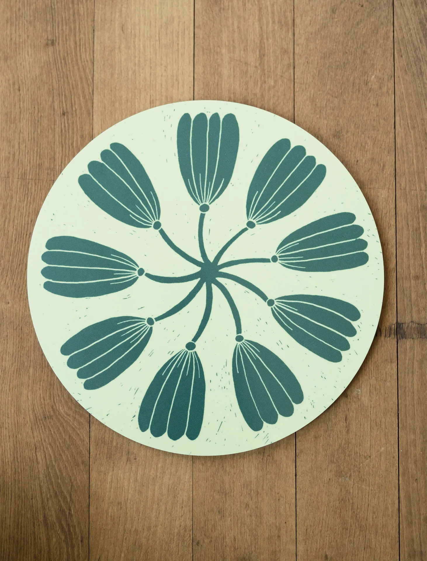 Krans pot mat Ø21 cm, Green Fine Little Day