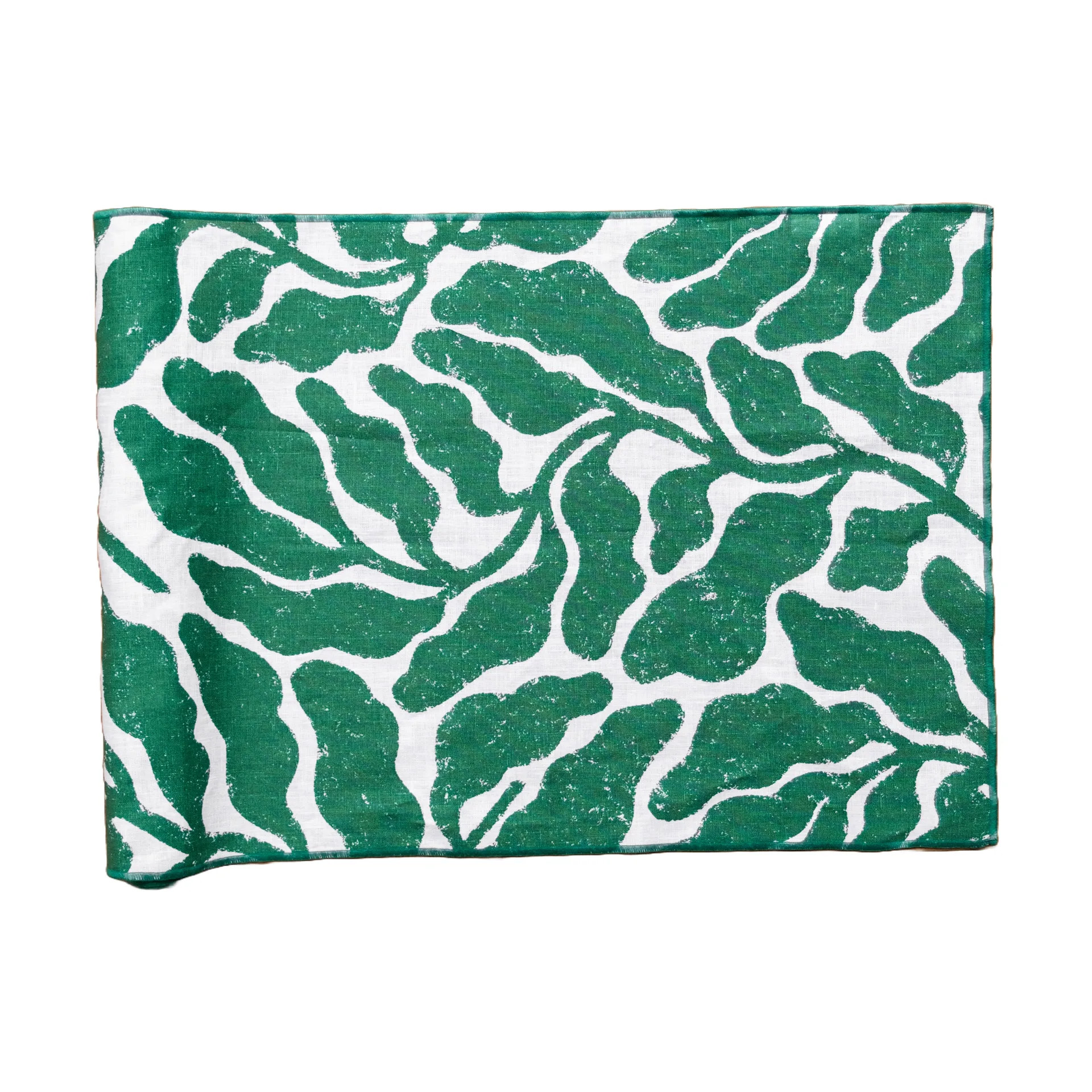 Leaves runner, Green, 45x180 cm Fine Little Day