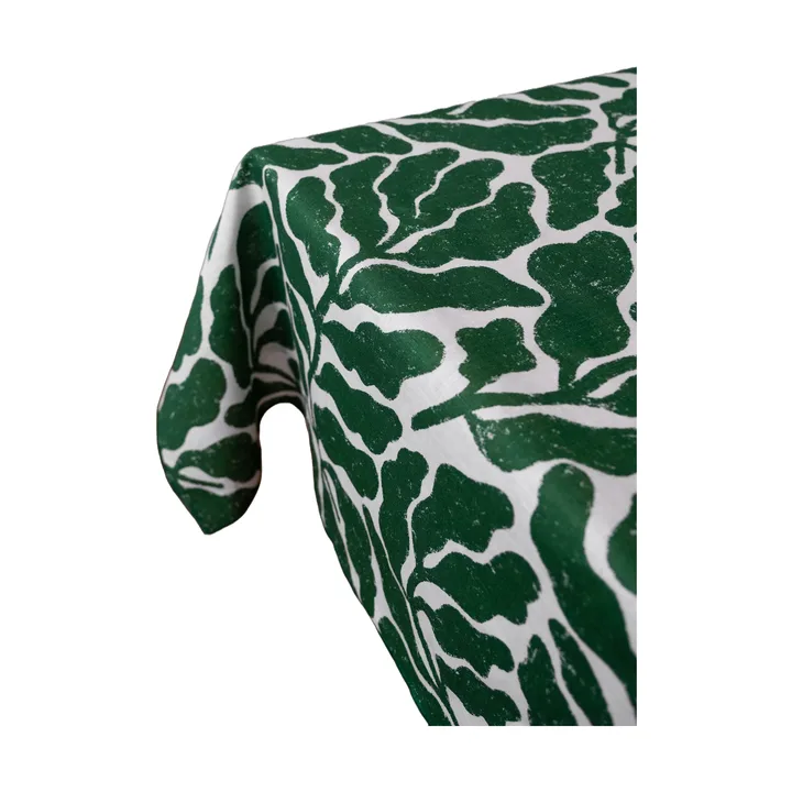 Leaves tablecloth - Green, 149x250 cm - Fine Little Day