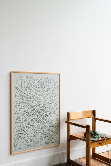 Lovers poster - 70x100 cm - Fine Little Day