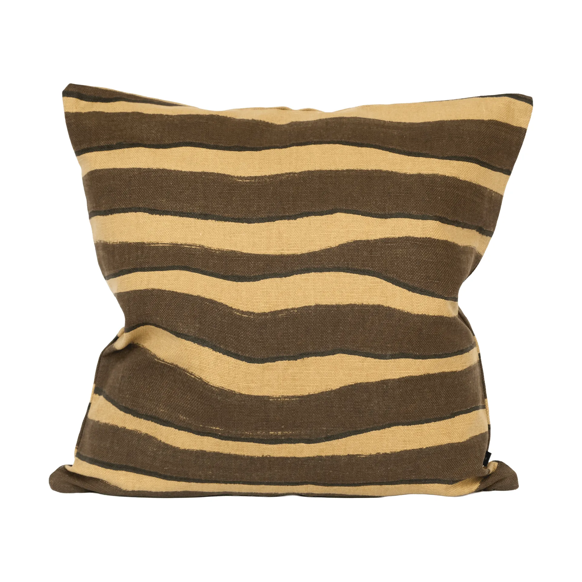 Rand pillowcase, Brown, 48x48 cm Fine Little Day