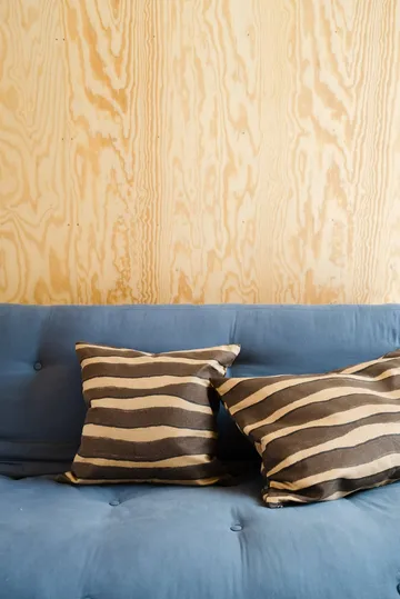 Rand pillowcase - Brown, 48x48 cm - Fine Little Day