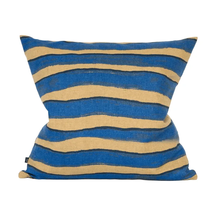 Rand pillowcase - Brown-blue, 48x48 cm - Fine Little Day