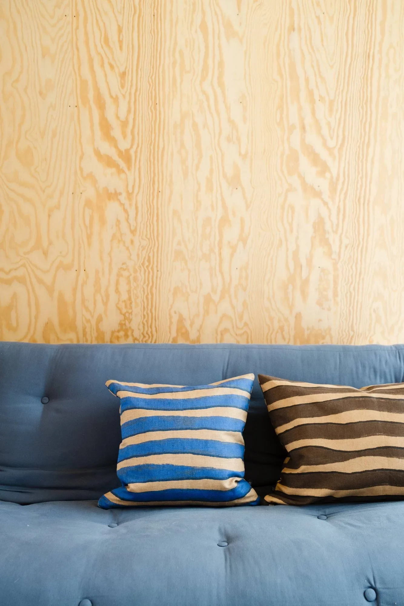 Rand pillowcase, Brown-blue, 48x48 cm Fine Little Day