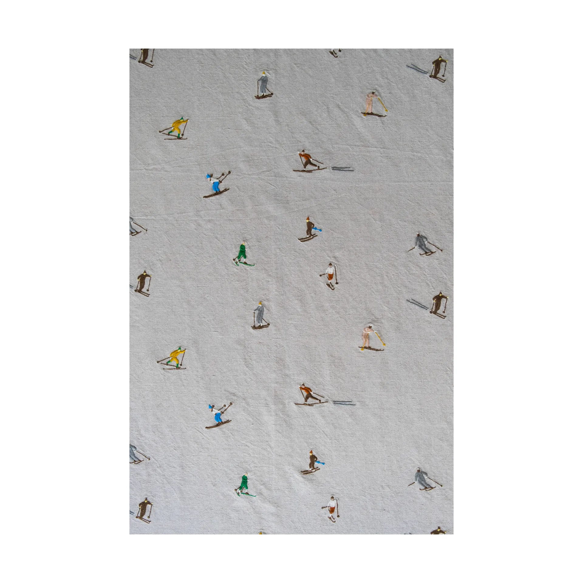 Skiers fabric, Natural Fine Little Day