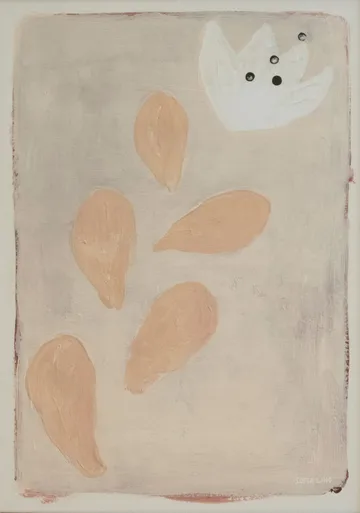 Stone Crop poster 50x70 cm - Pink-nude - Fine Little Day