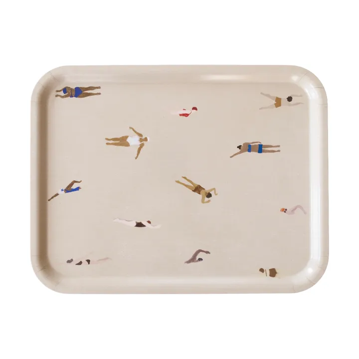 Swimmers tray 33x43 cm - Beige - Fine Little Day