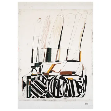 Takes time to pass poster 70x100 cm - multi - Fine Little Day