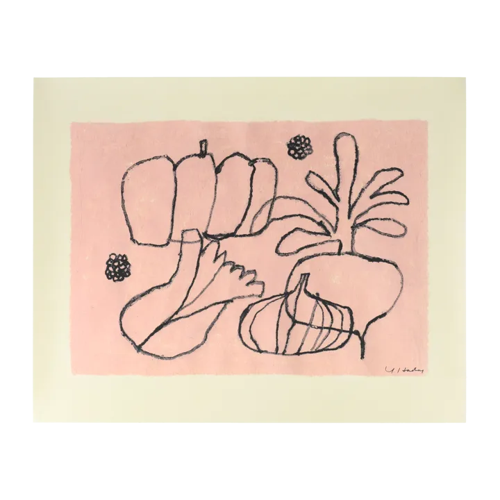 Vegetable poster - 40x50 cm - Fine Little Day