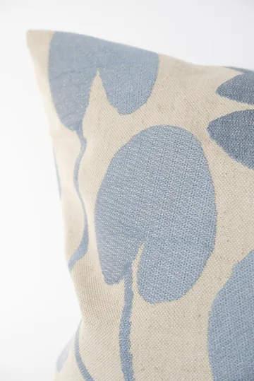 Water lilies cushion cover - Natural-blue, 48x48 cm - Fine Little Day