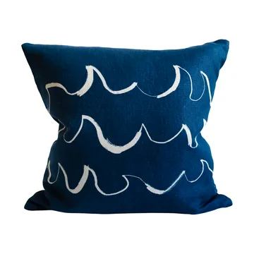 Wave cushion cover 48x48 cm - Blue - Fine Little Day