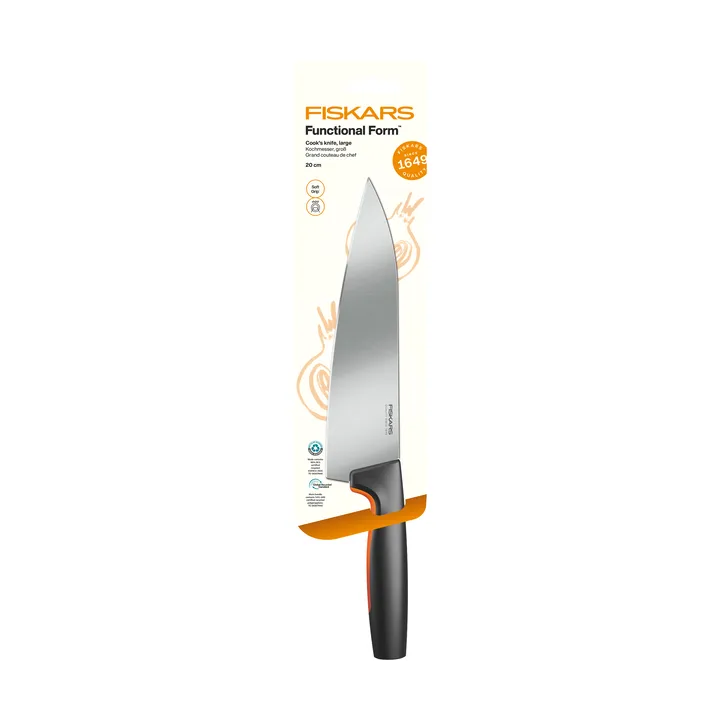 Functional Form chef’s knife - Large, stainless steel - Fiskars
