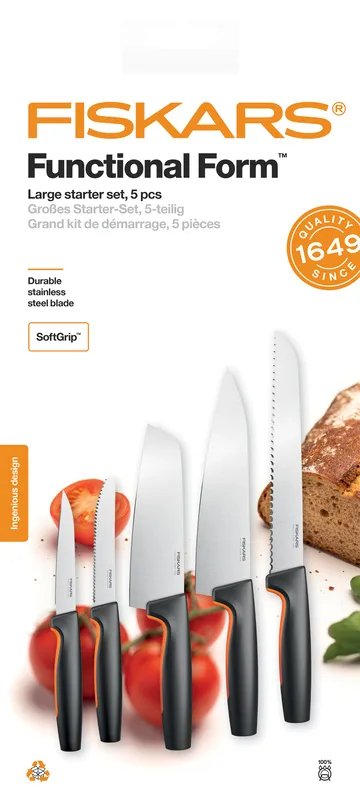 Functional Form knife set large - 5 pieces - Fiskars