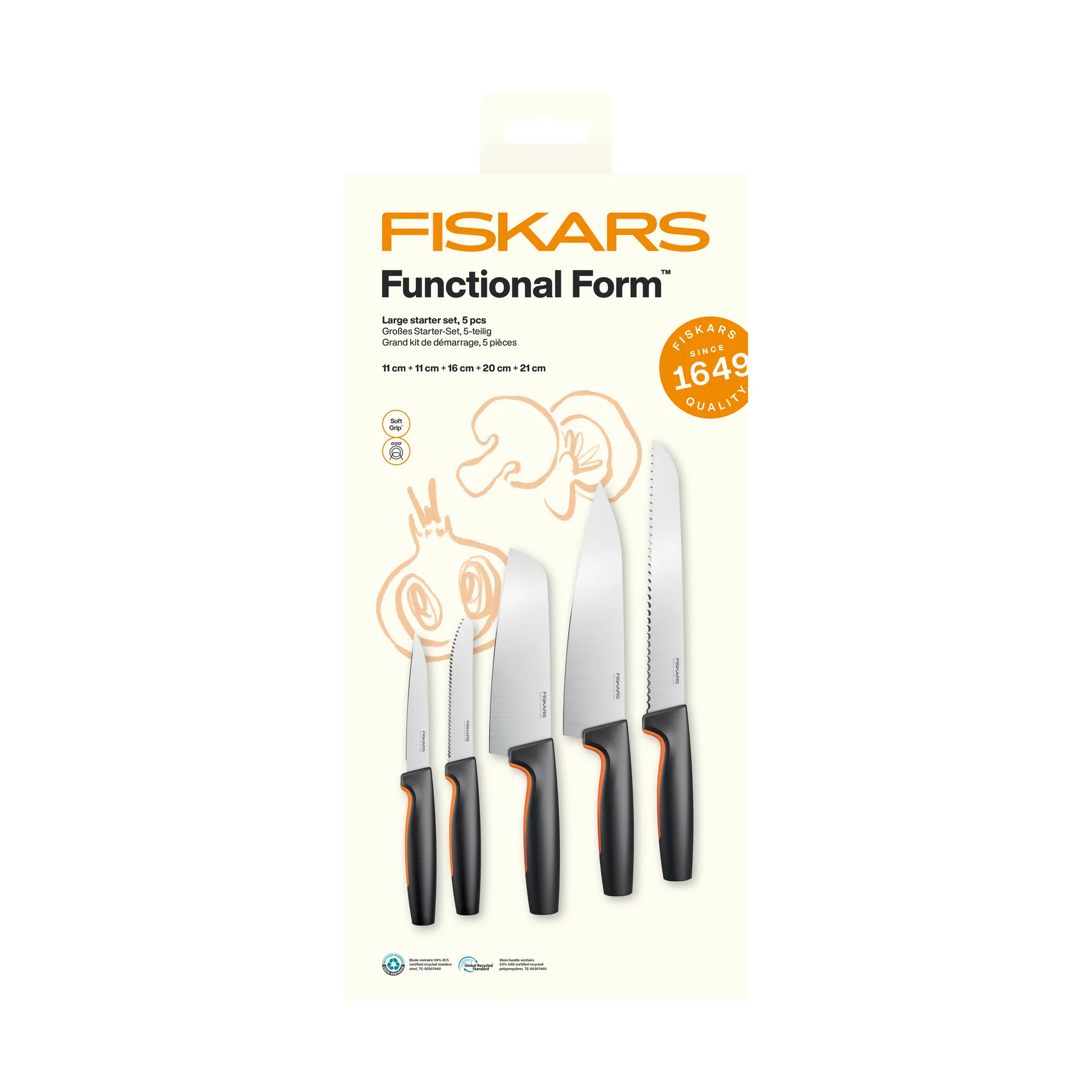 Functional Form knife set, Large Fiskars
