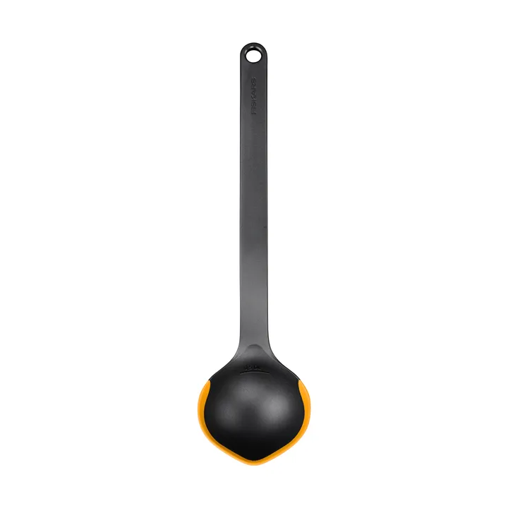 Functional Form ladle - Black-orange, 36.2 cm - Fiskars