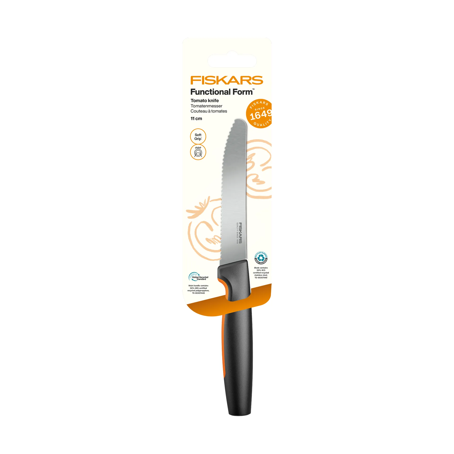 Functional Form tomato knife, Stainless steel Fiskars