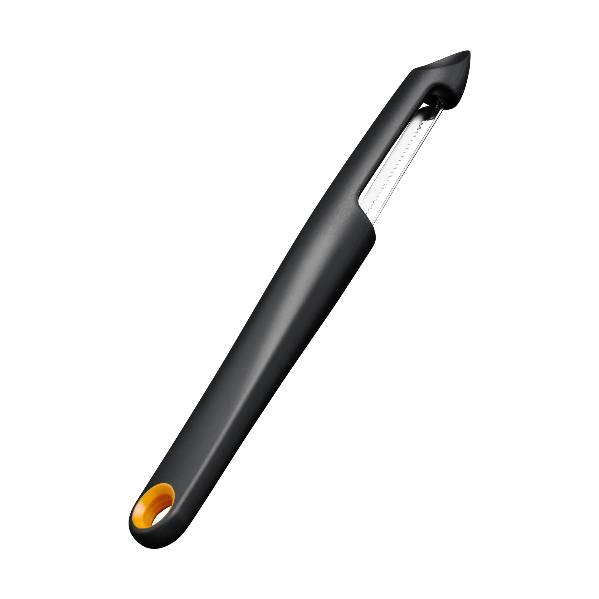 Functional Form vegetable peeler, Black fruit peeler, pivoting blade Fiskars