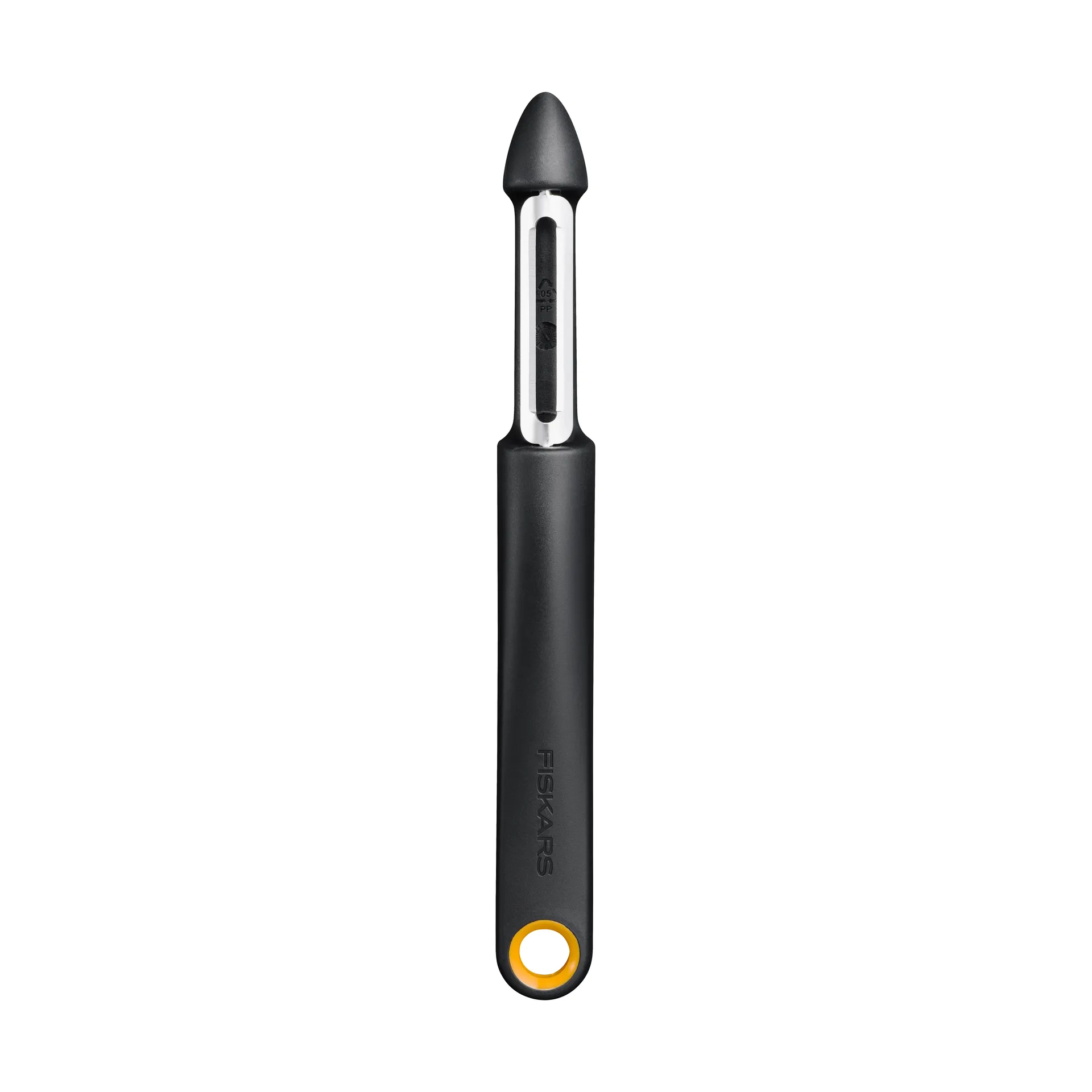 Functional Form vegetable peeler, Black, movable blade Fiskars