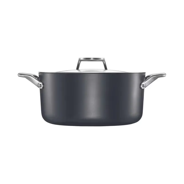 Taiten pot with lid 3,5 l, Black Fiskars