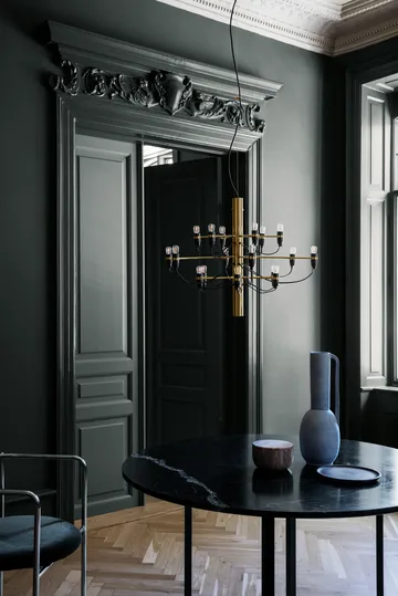 2097 Sarfatti chandelier - Brass 18 lamps - Flos
