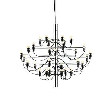 2097 Sarfatti chandelier LED - Chrome 30 lamps - Flos