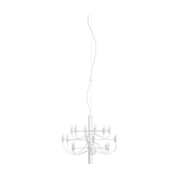2097 Sarfatti chandelier - Matte White 18 Lamps - Flos
