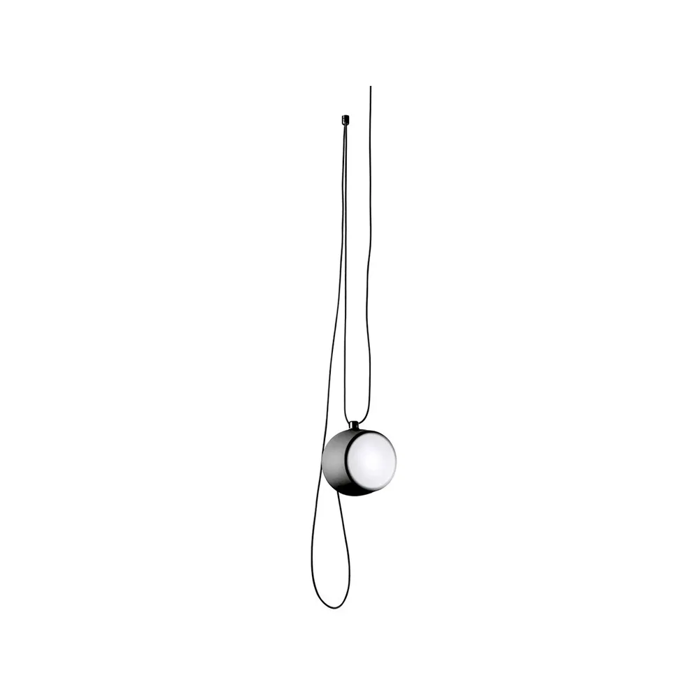 AIM ceiling lamp, Black Flos
