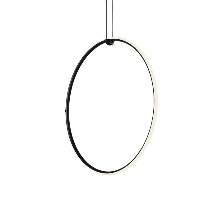 Arrangements Round pendant - Black, medium - Flos