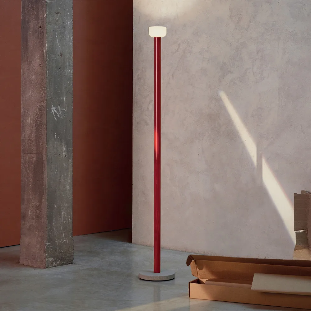 Bellhop floor lamp, Green Flos