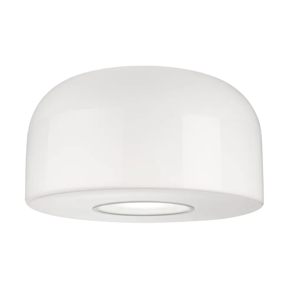 Bellhop Glass C2 ceiling light, White Flos