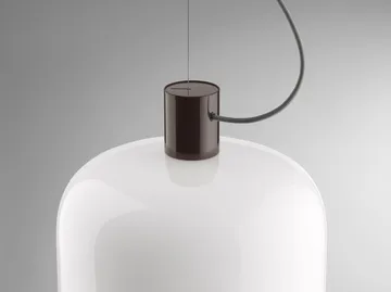 Bellhop Glass S1 pendant - Cioko - Flos
