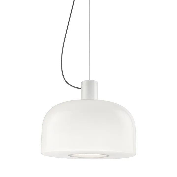 Bellhop Glass S2 pendant lamp - White - Flos