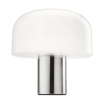 Bellhop Glass T table lamp - Bright aluminum - Flos