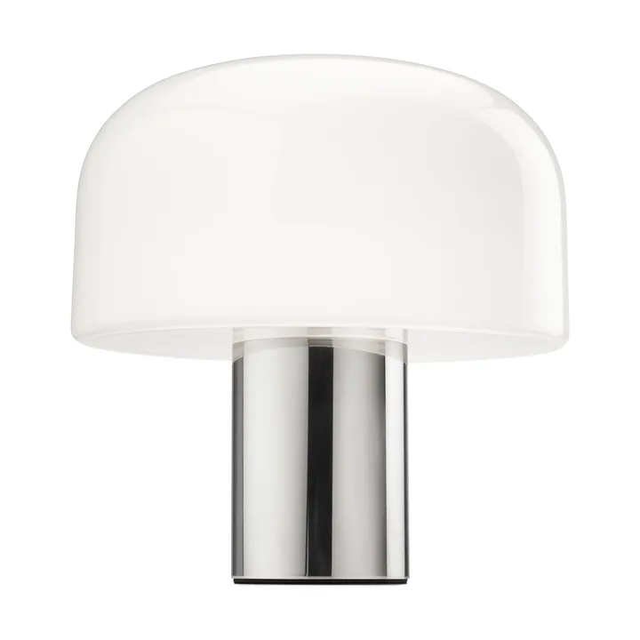 Bellhop Glass T table lamp - Bright aluminum - Flos