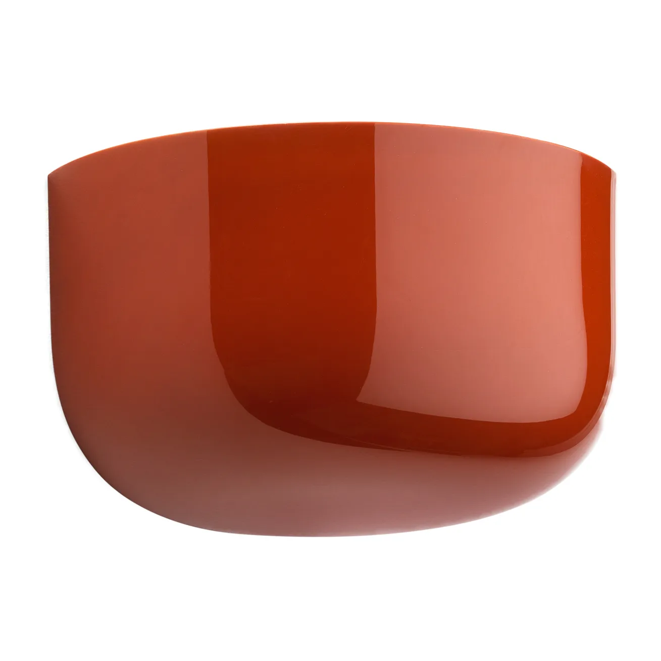 Bellhop Wall Up wall lamp, Brick red Flos